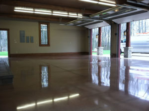 Polished Epoxy Garage Floor in New Braunfels created by New Braunfels Epoxy Flooring