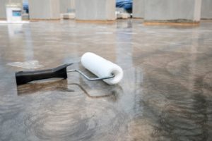Sealing a Concrete Coating in New Braunfels, Texas